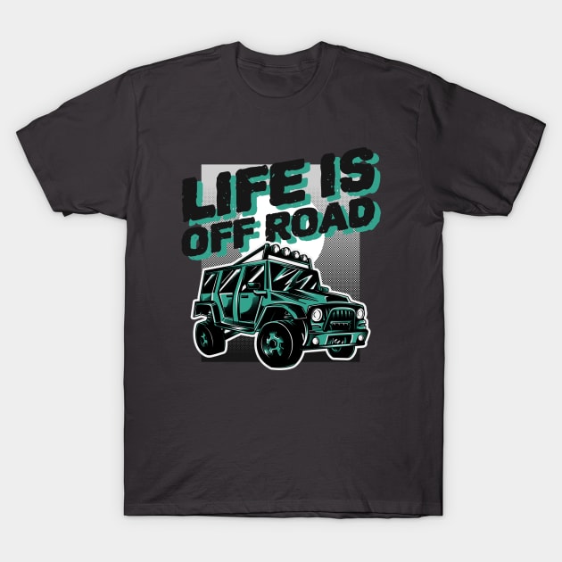 off road 4x4 T-Shirt by Tip Top Tee's